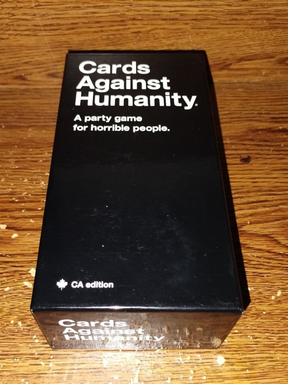 Cards Against Humanity Board Game (CA Edition) (complete)